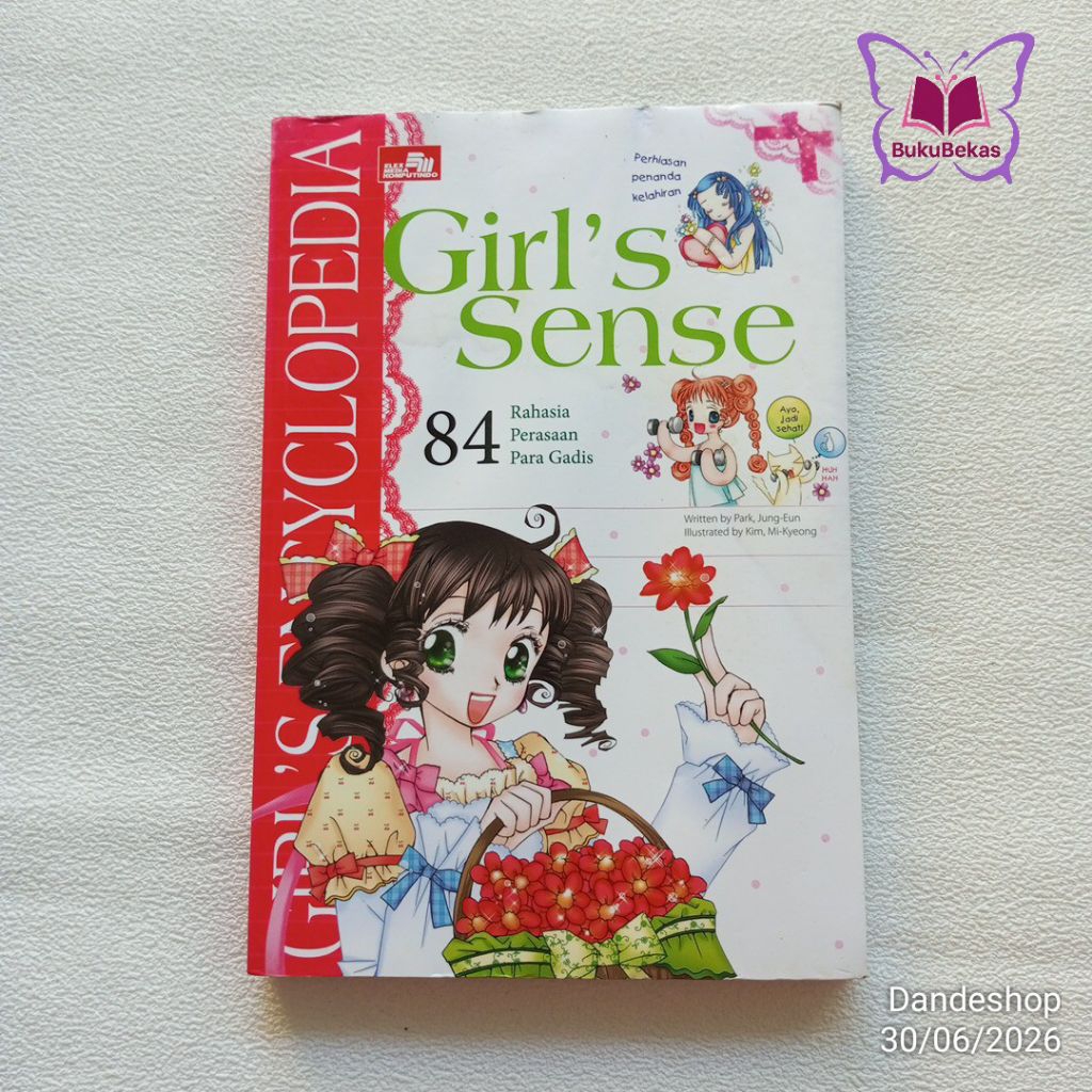 Girl's Encyclopedia - Girl's Sense 84 Rahasia Perasaan Para Gadis  - Komik Educomics Bekas Preloved 