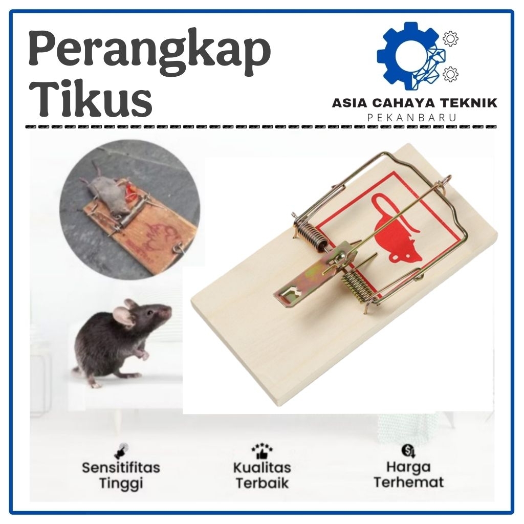 Jebakan Tikus Jepret / Perangkap Tikus / Jepretan Tikus