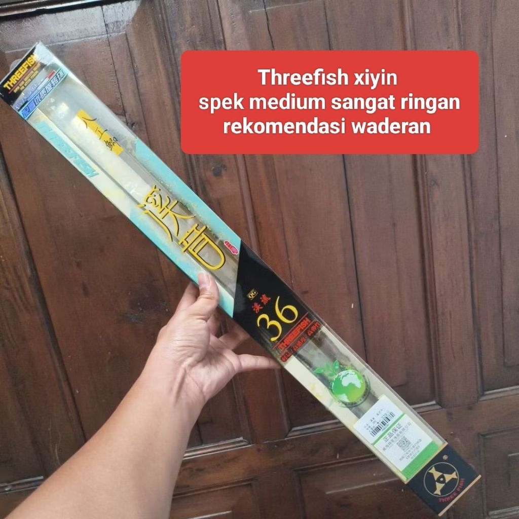 threefish xiyin 360 paking paralon
