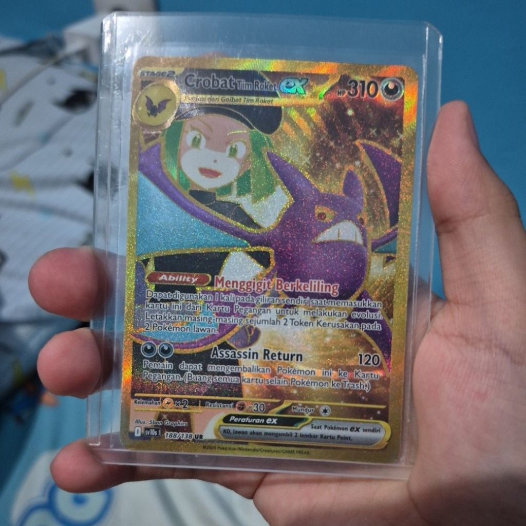 Crobat ex UR kehadiran juara