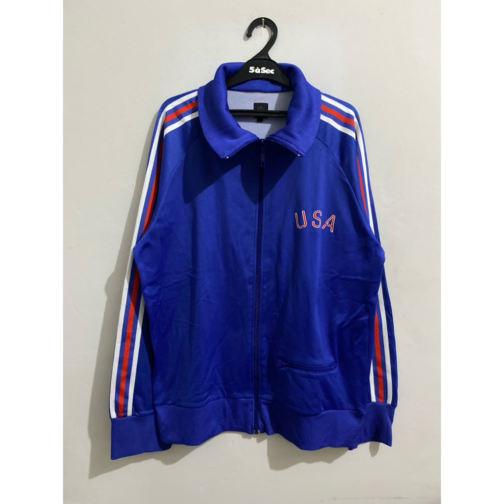 Tracktop Adidas Rare a00s USA Team Olympics Single Pocket Vintage Original