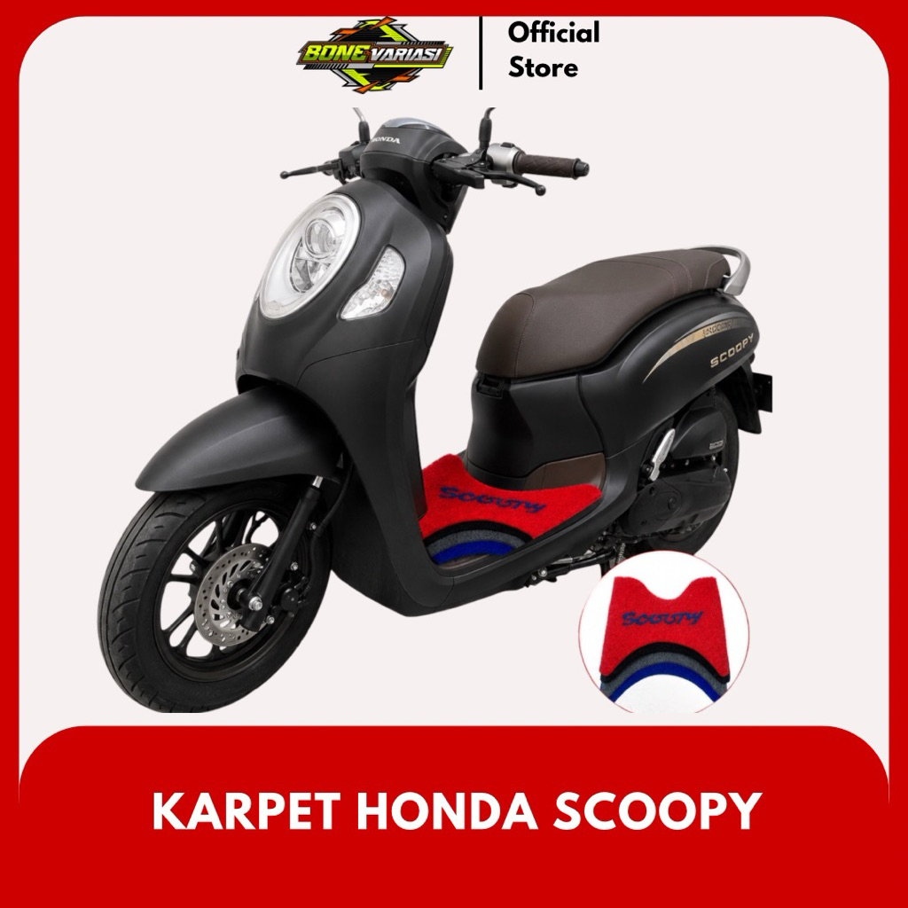 Karpet Motor Scoopy / Keset Motor Scoopy / Alas Kaki Motor honda Scoopy stylish