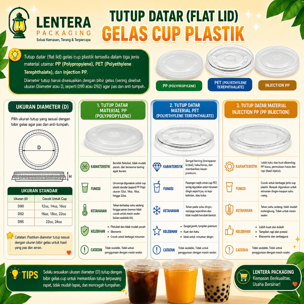 TUTUP DATAR CUP