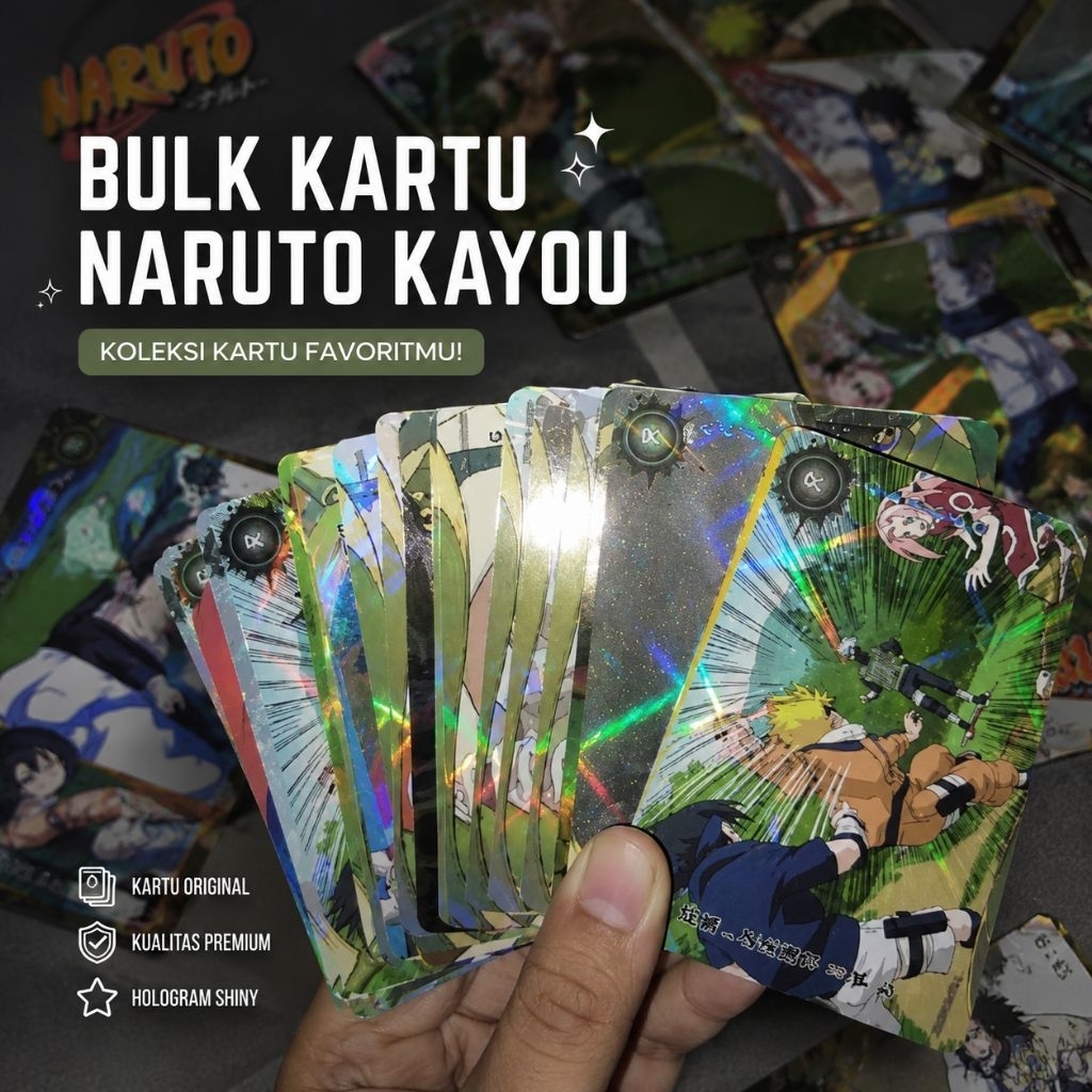 bulk kartu naruto kayou
