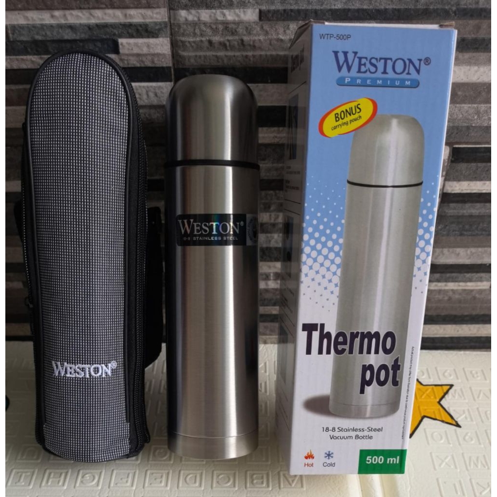 Weston Canny thermopot 600ml / Termos Weston, Termos Weston 500ml Murah PROMO
