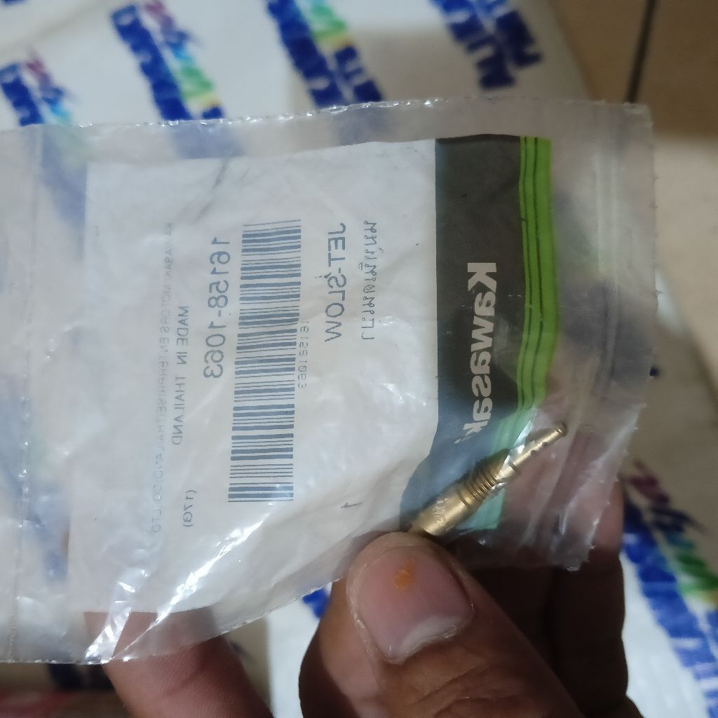 pilot jet PJ Kaze r ukuran 38 original Kawasaki