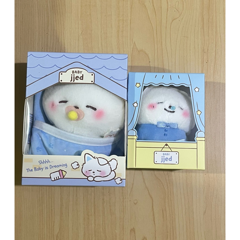 [READY STOCK] BABY PLUSH & BABY PLUSH KEYRING JJED NCT DREAM X LINE FRIENDS BONEKA DOLL JENO SEALED 