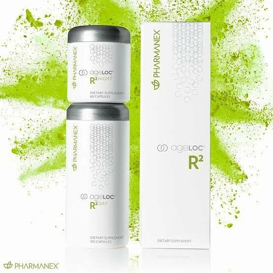 Nu Skin ageLOC R2 Day & Night 180 Kapsul Suplemen Ultimate Duo Anti Aging Original