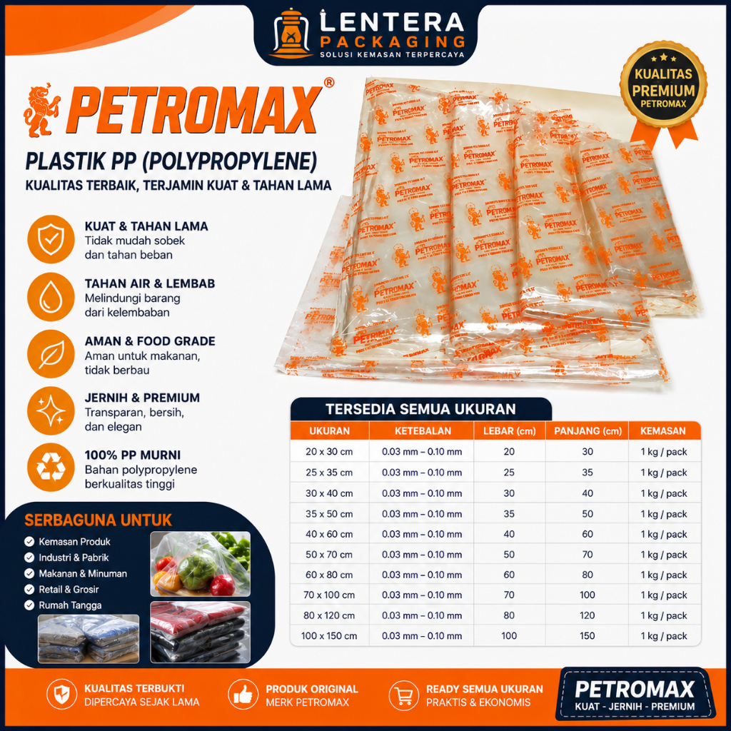 PLASTIK PP BENING PETROMAX