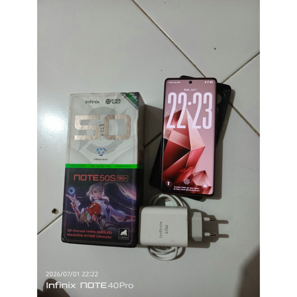 Infinix Note 50S 5g Second