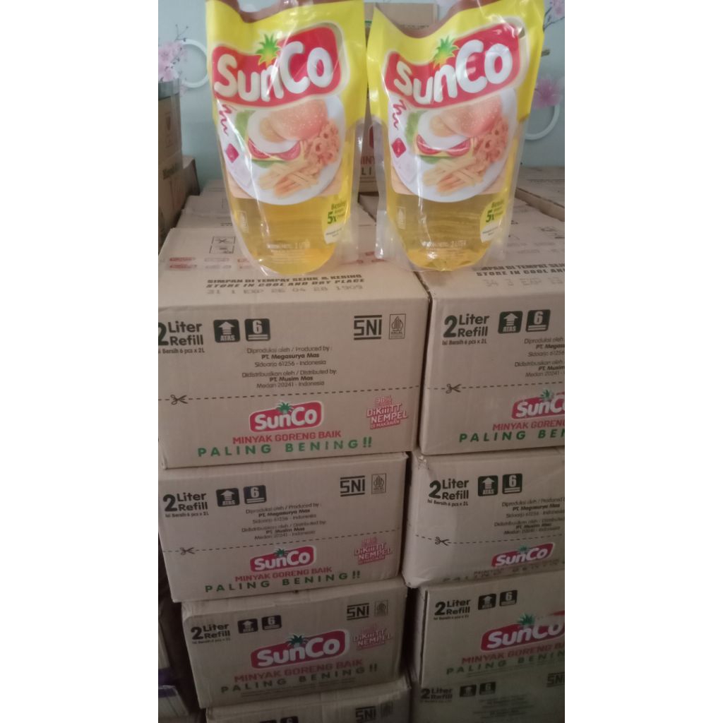 minyak goreng sunco 1dus isi 6/sunco 1dus langsung kirim