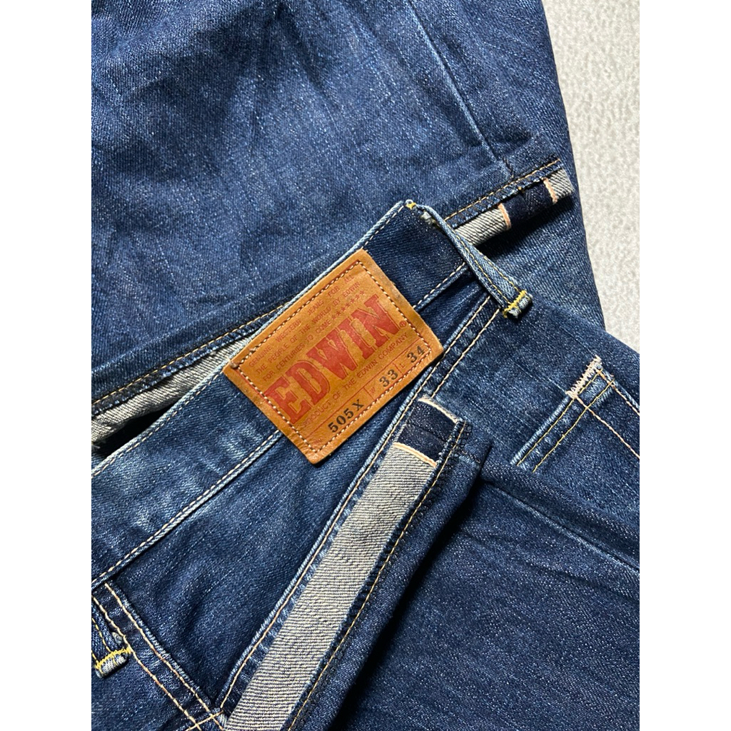 EDWIN 505X SELVEDGE JEANS