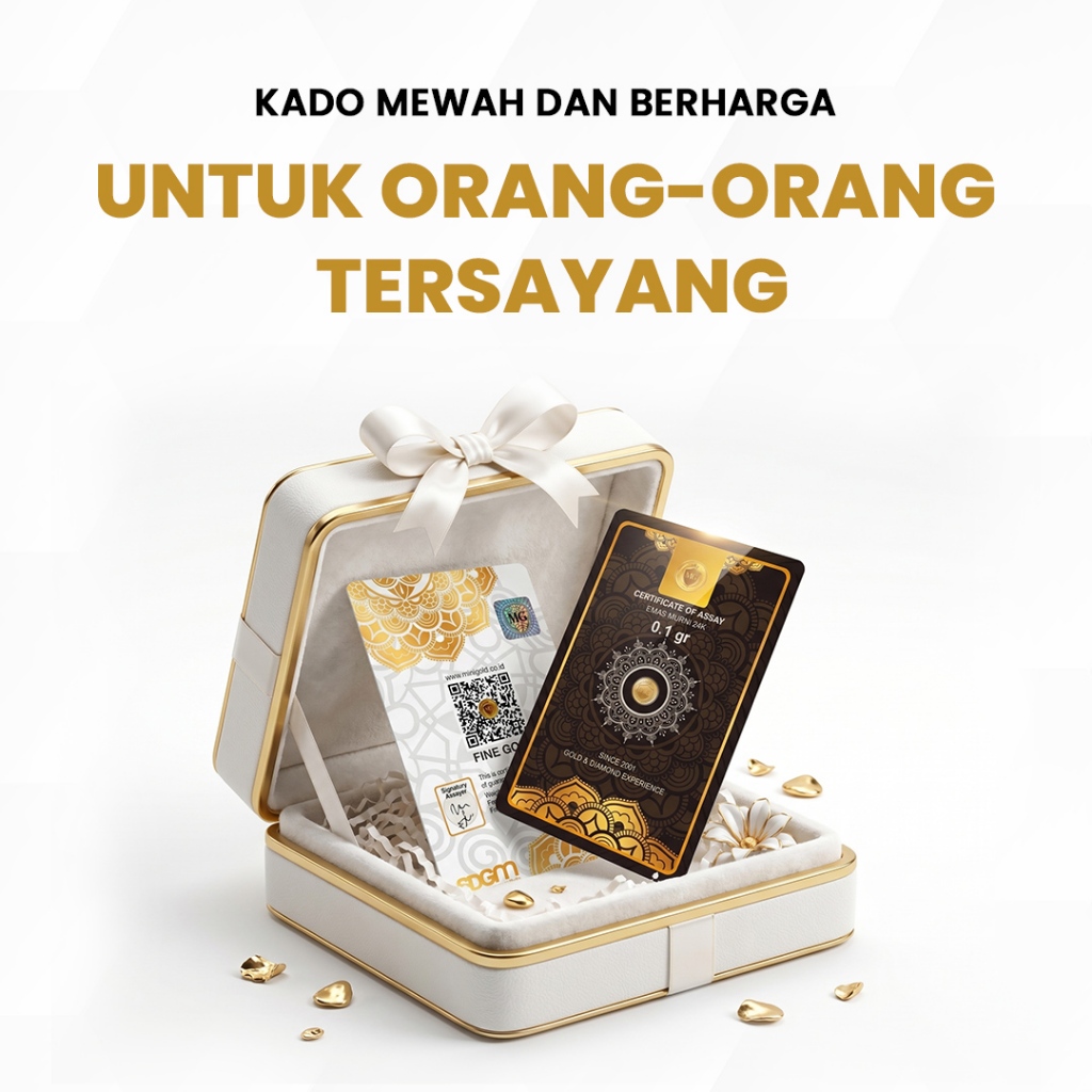 Logam Mulia Mini Gold 0.001 gram