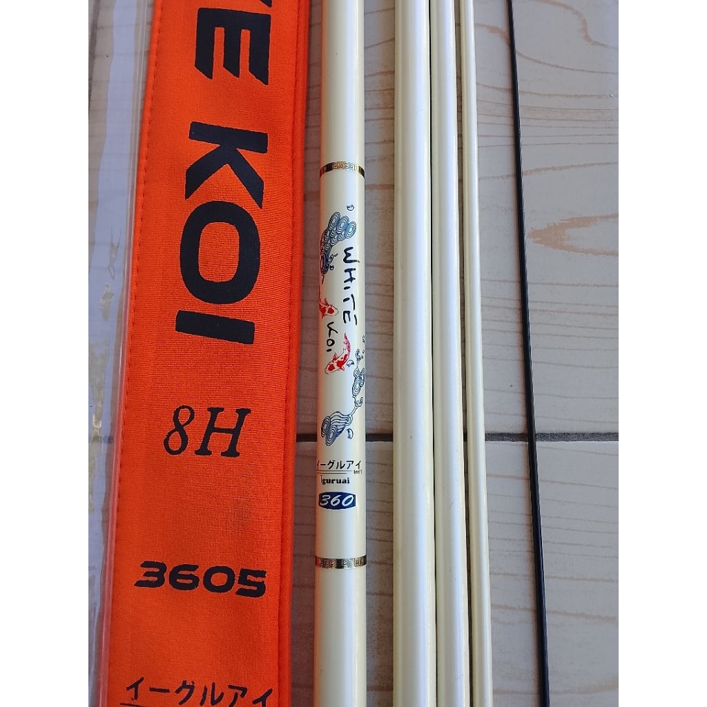 Tegek white koi 360 second