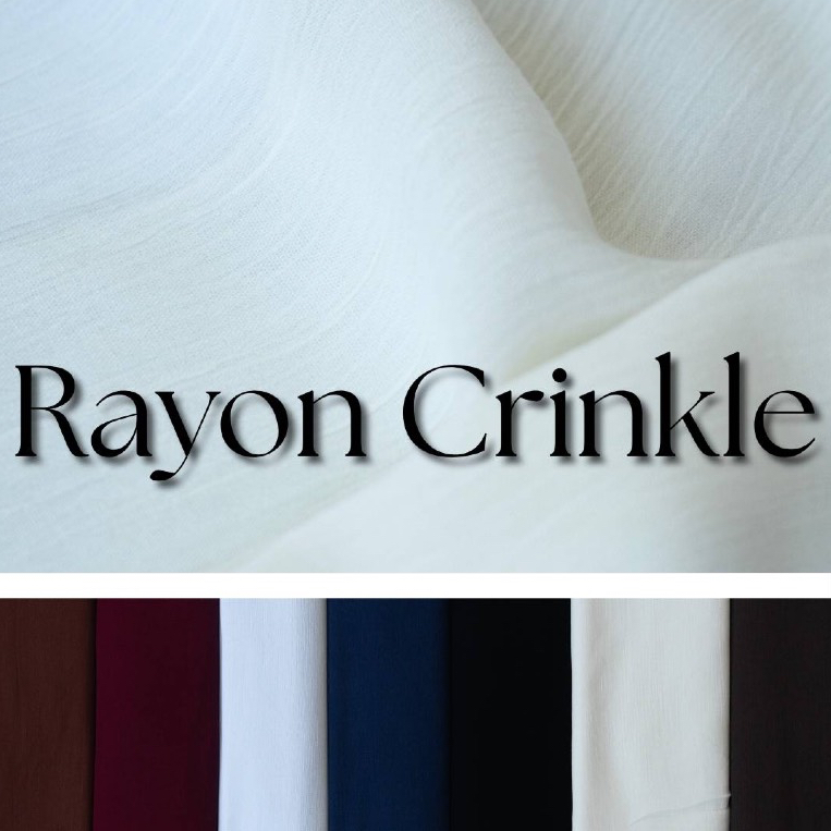 Rayon Crinkle