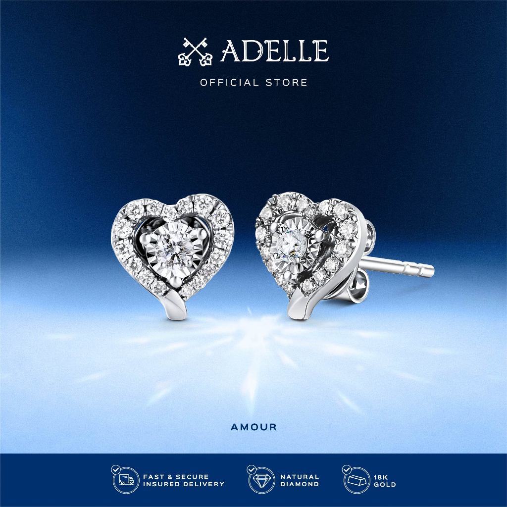 Adelle Jewellery - Harley Earrings - Amour Anting Emas Berlian