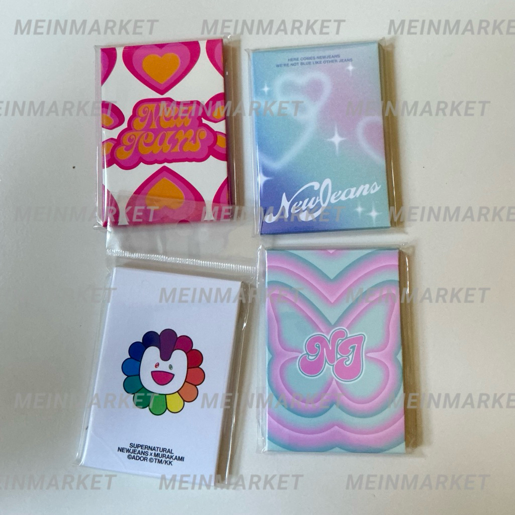SEALED Photocard Set NewJeans x Line Friends HowSweet SET Supernatural GetUp Get up Hangout Hang out