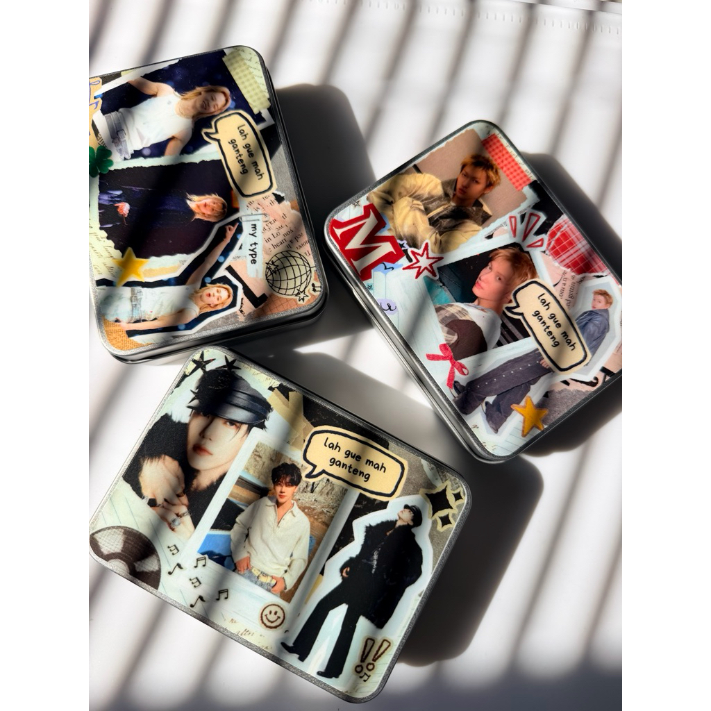 Tin Case Kpop | Storage Box Mini