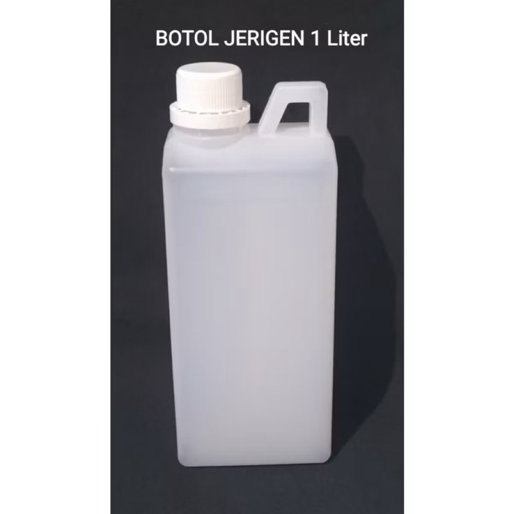 bisa kirim instan Jerigen Plastik Bekas 1 Liter Sekali Pakai