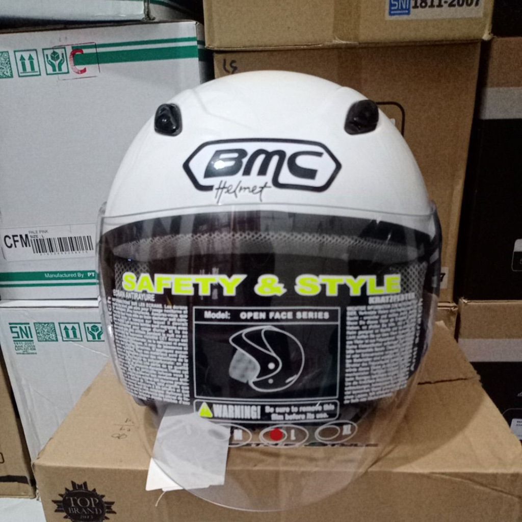 BMC MILAN SOLID White (Clear)all size