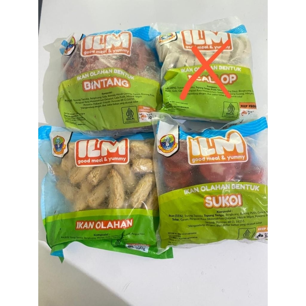 PRODUK ILM TEMPURA SUKOI BINTANG SCALLOP