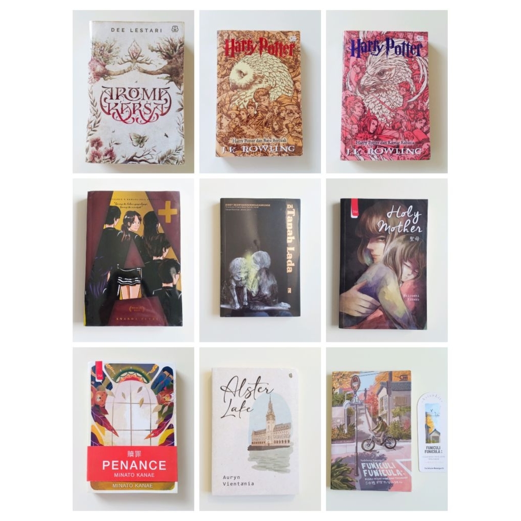 Novel Preloved Original Buku Softcover Sealed Unsealed Segel Aroma Karsa Di Tanah Lada Harry Potter 