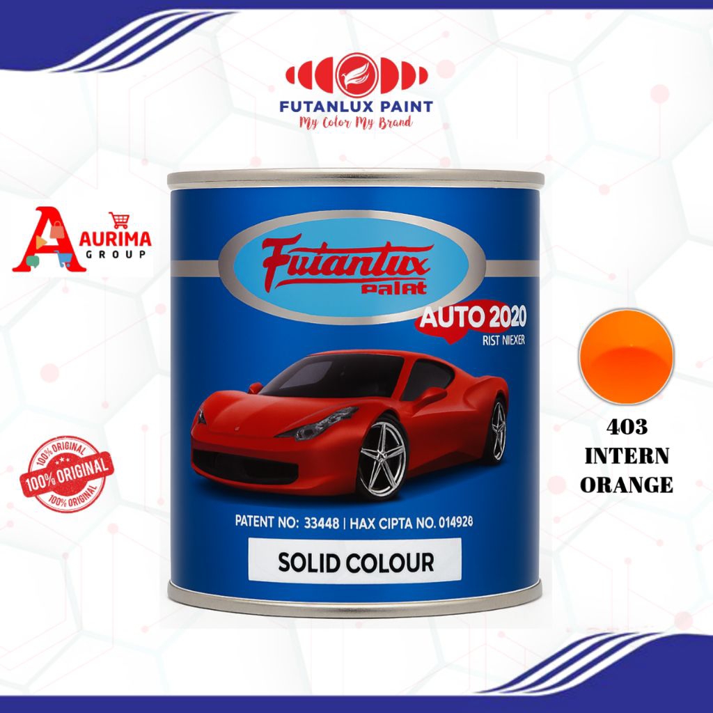 CAT DUCO FUTANLUX INTERNATIONAL ORANGE-403CAT MOBIL MERK FUTANLUX 1LITER REPACK