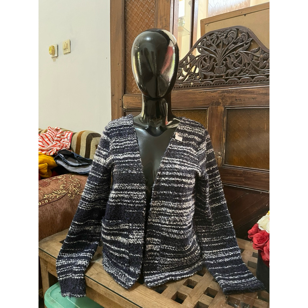 Preloved Cardigan Knit Jacket Mango