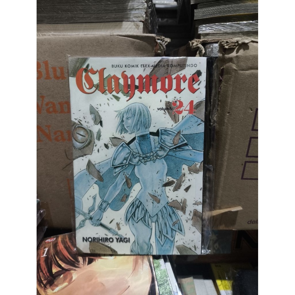 Komik claymore 24 segel / komik claymore vol 24 segel