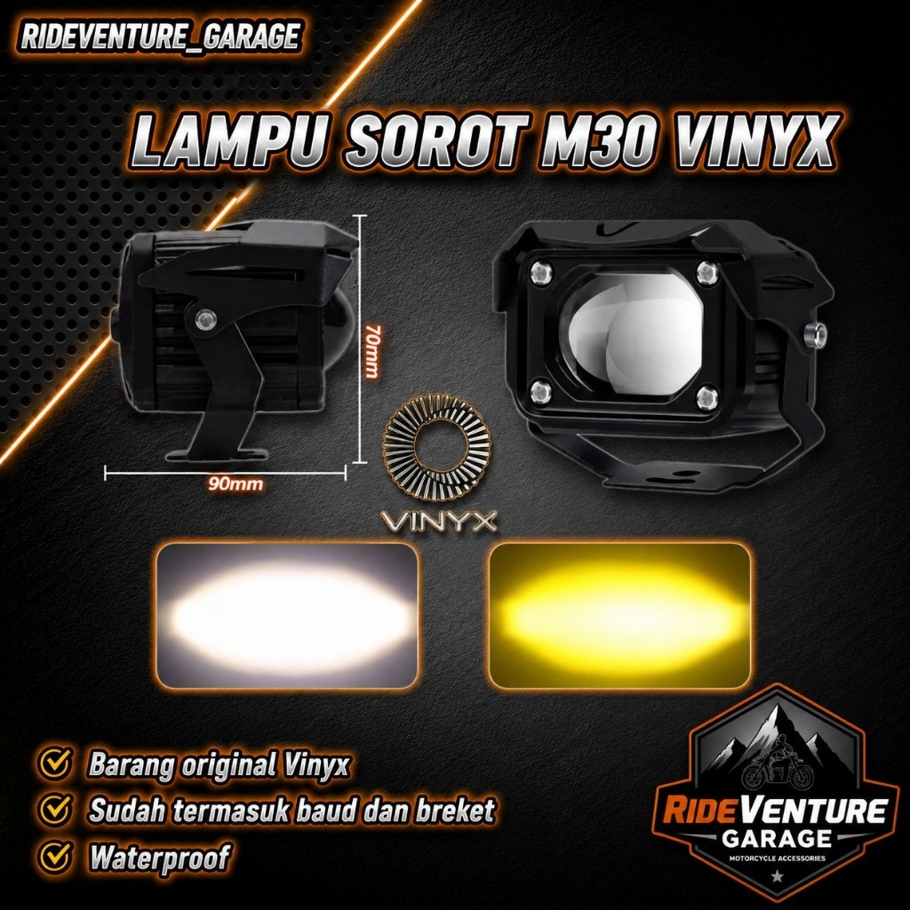 Lampu sorot Vinyx M30