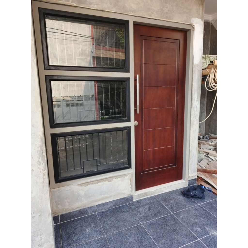 pintu solid kamper oven