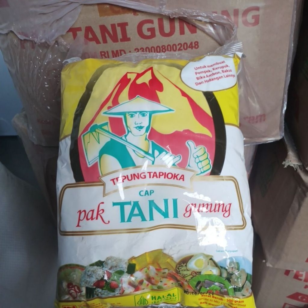 Tepung tapioka pak Tani
