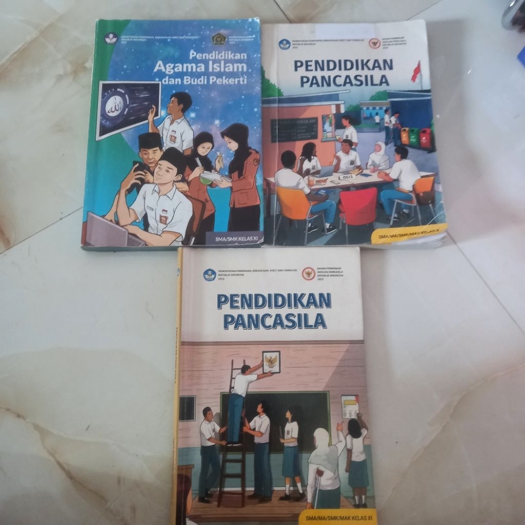 Buku PAI, Buku PPKN kelas 10 dan 11 Kurikulum Merdeka