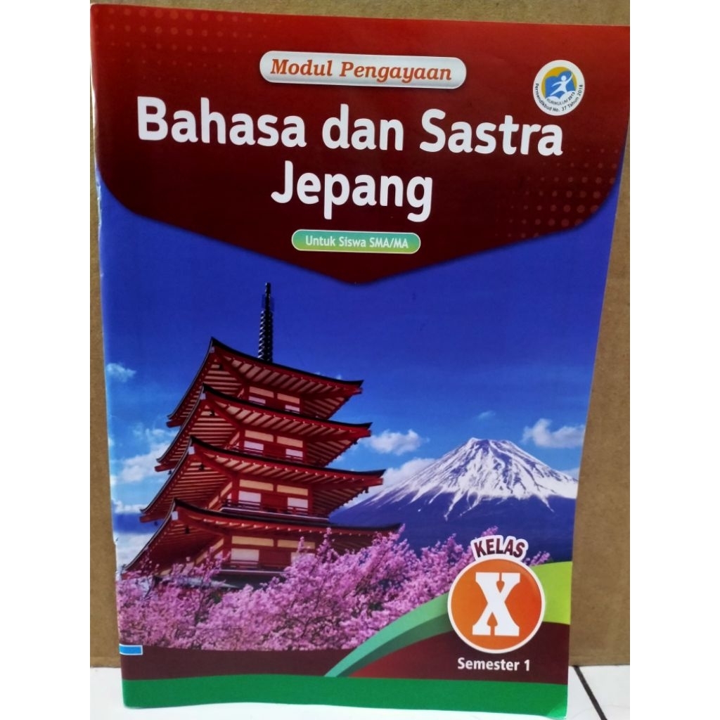 Buku LKS Bahasa Jepang Kelas 10 Penerbit Arya Duta