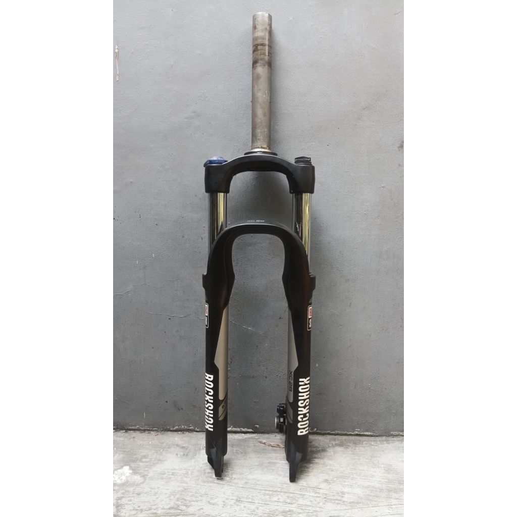 ROCKSHOX discbrake vbrake lock on rebound XC28 roda 26 travel100mm