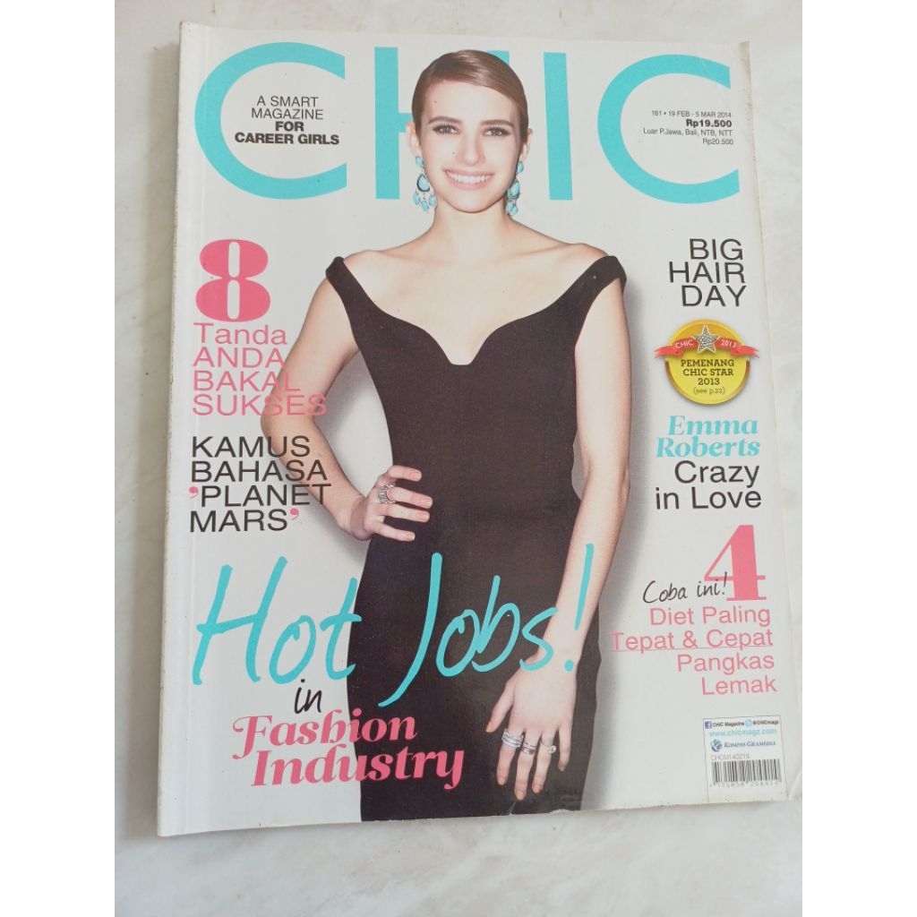 Majalah Chic edisi Maret 2014
