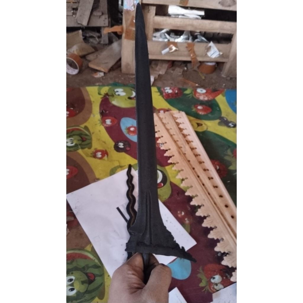 Bilah Keris Pajangan Model Lurus