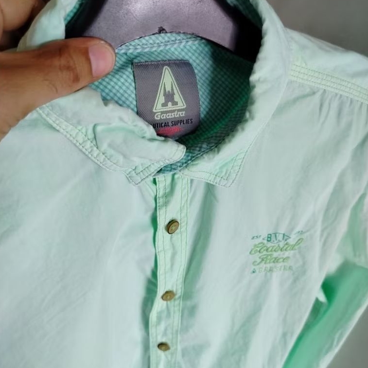 kemeja pria SIZE M branded gaastra
