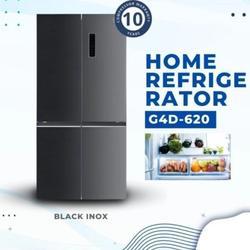 GEA KULKAS 4 PINTU / KULKAS (GEA) G4D-620 MATT GREY