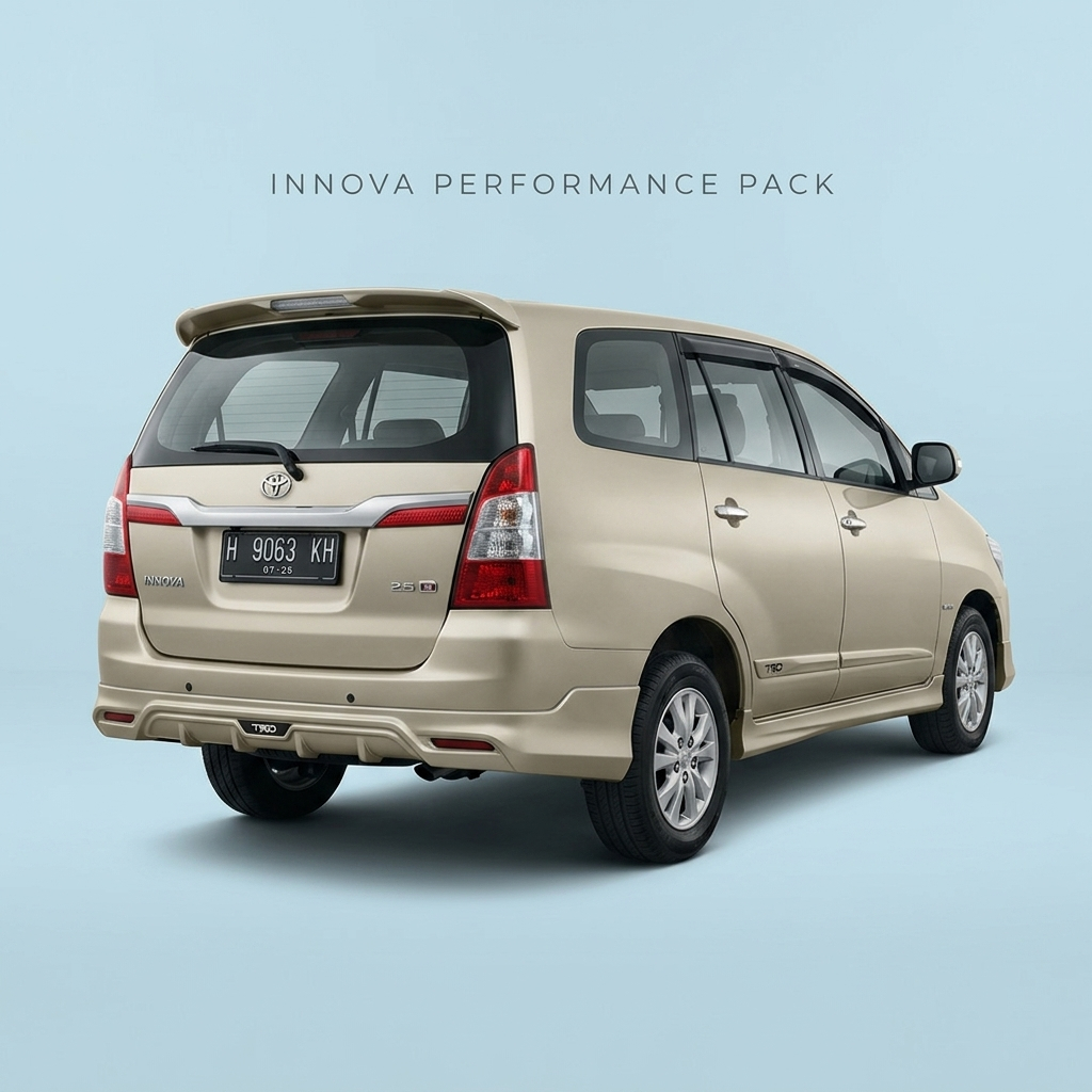 bodykit belakang sideskirt grand innova