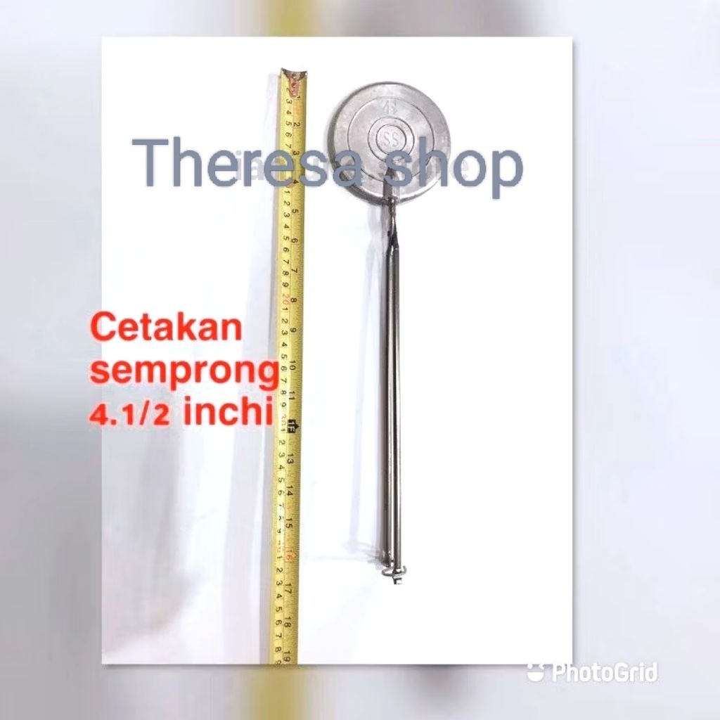 Cetakan Kue Semprong Malaysia 4 1/2 inchi / Egg Roll Eggroll Premium / Cetak Kue Sapit Kue Lo Kok / 