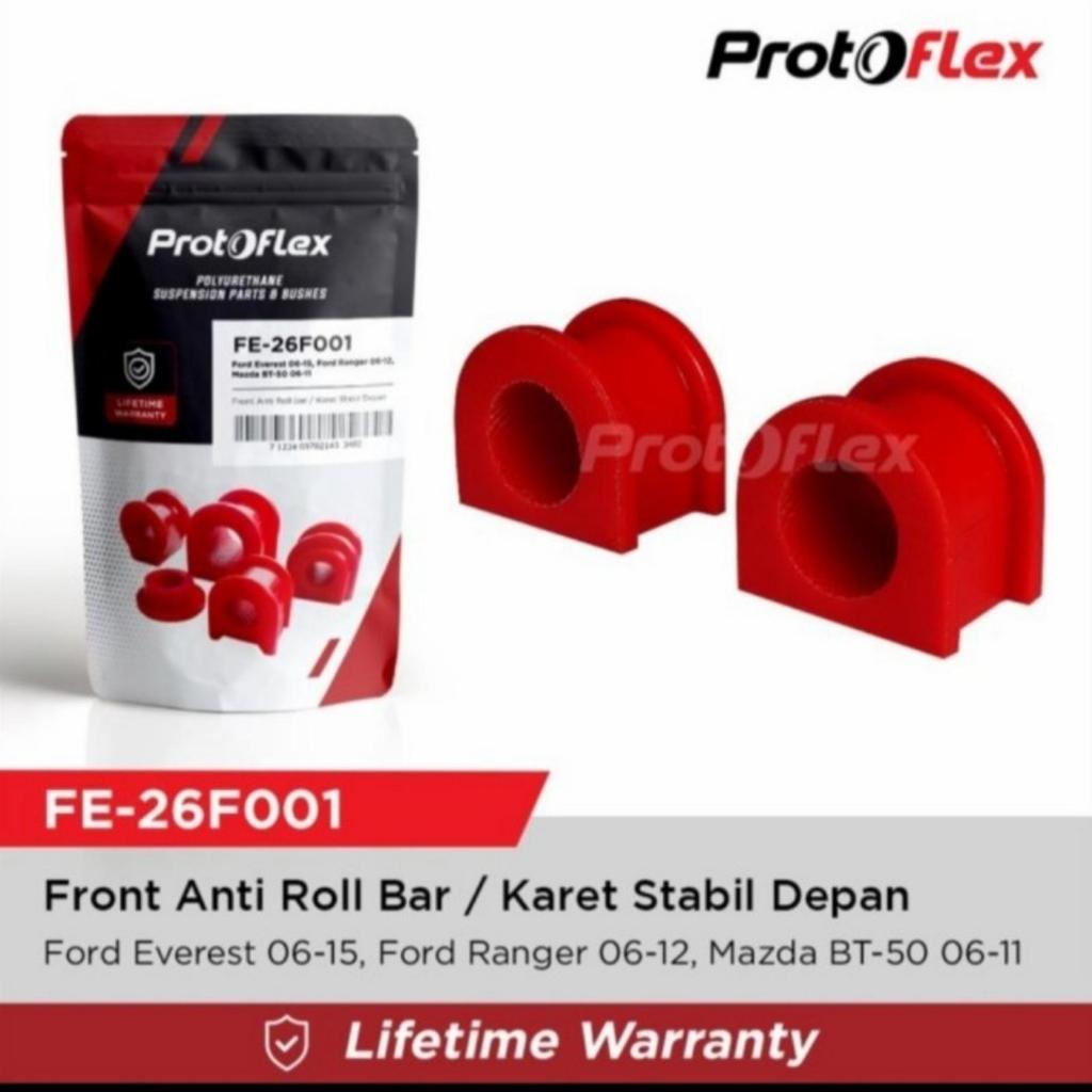 Karet Stabil Depan Merk Protoflex Mazda BT50 BT-50 Original Asli