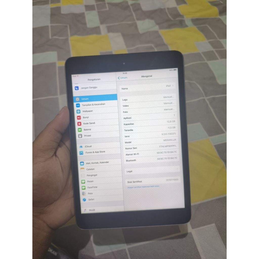 ipad mini gen 1 16gb