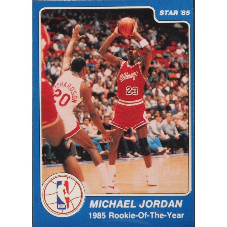 FULLPRINT REPLICA 1984 Star Basketball Michael Jordan ROOKIE