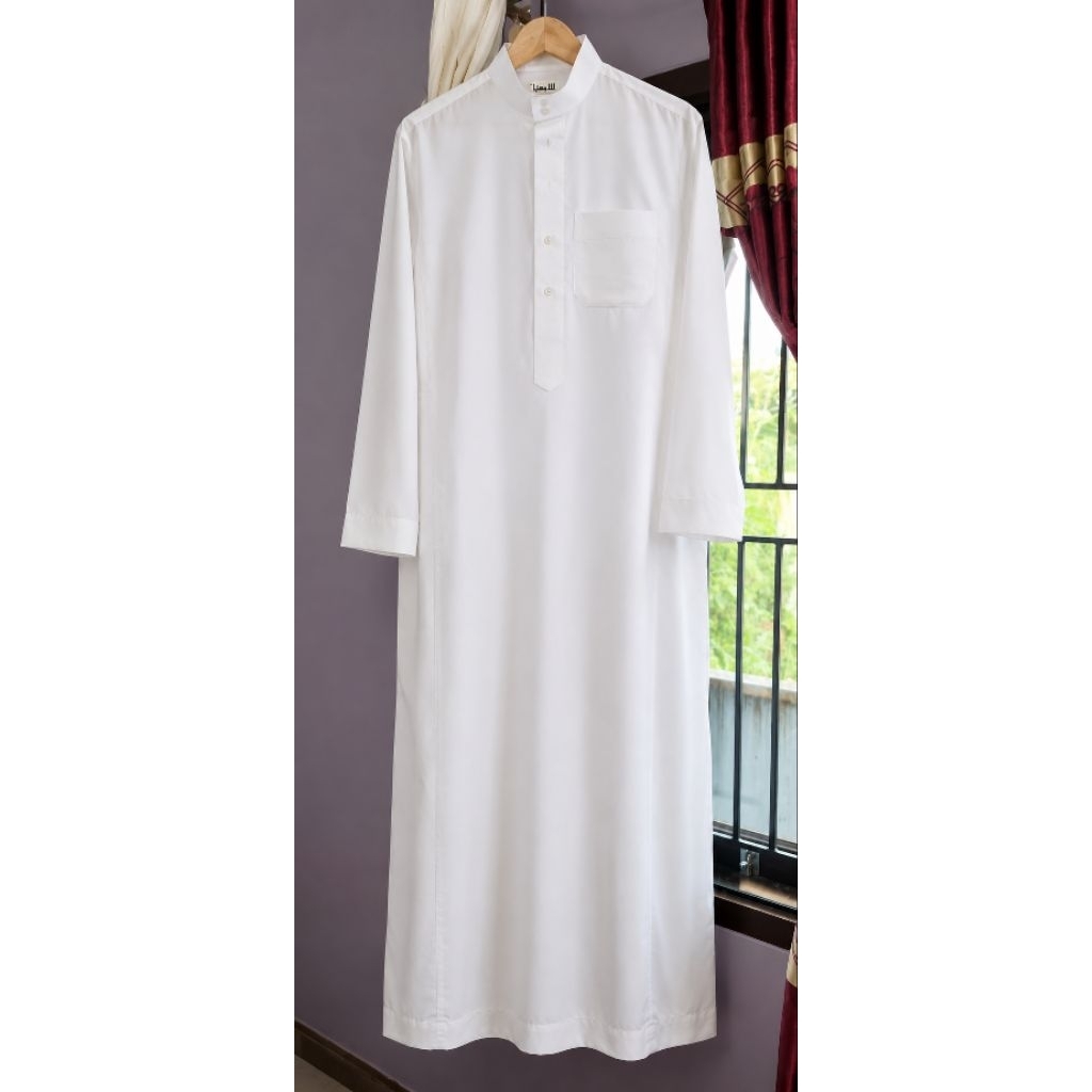 Gamis / Jubah Pria Putih ( preloved )