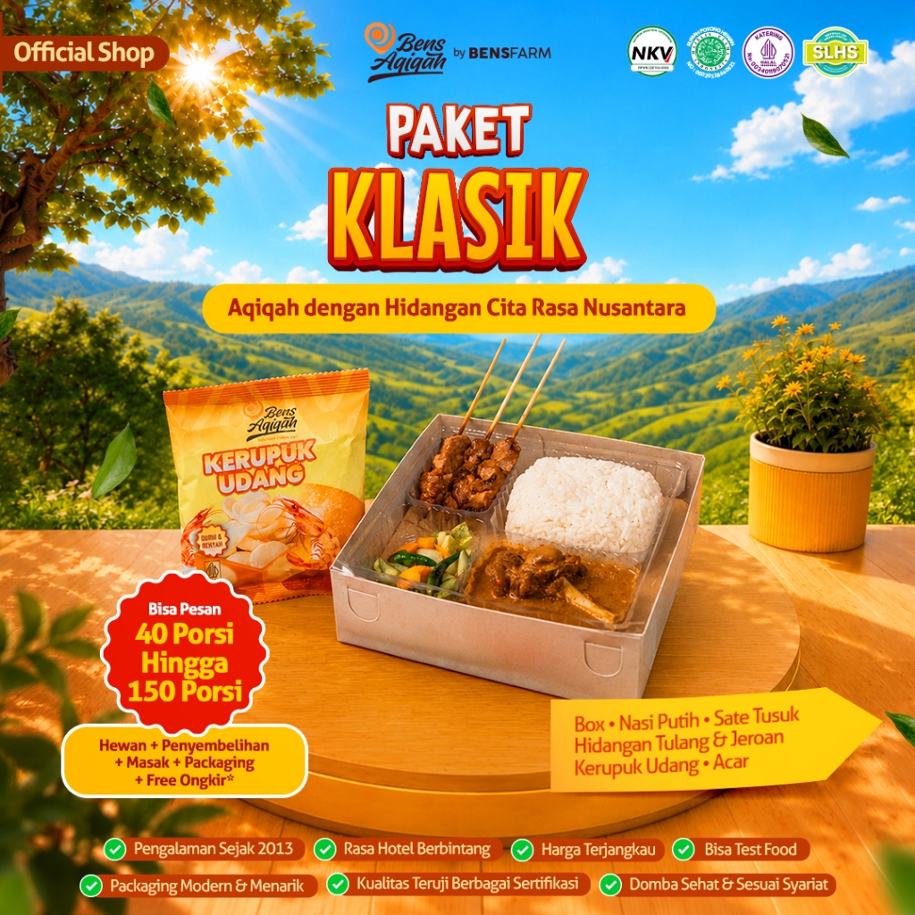BENS FARM - Paket Aqiqah Tipe Klasik