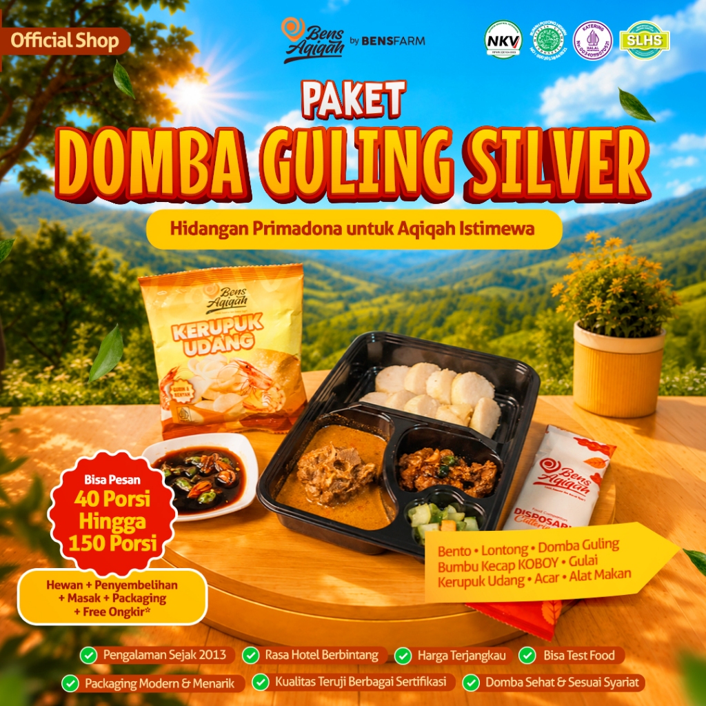 Bens Farm - Paket Aqiqah Domba Guling Silver