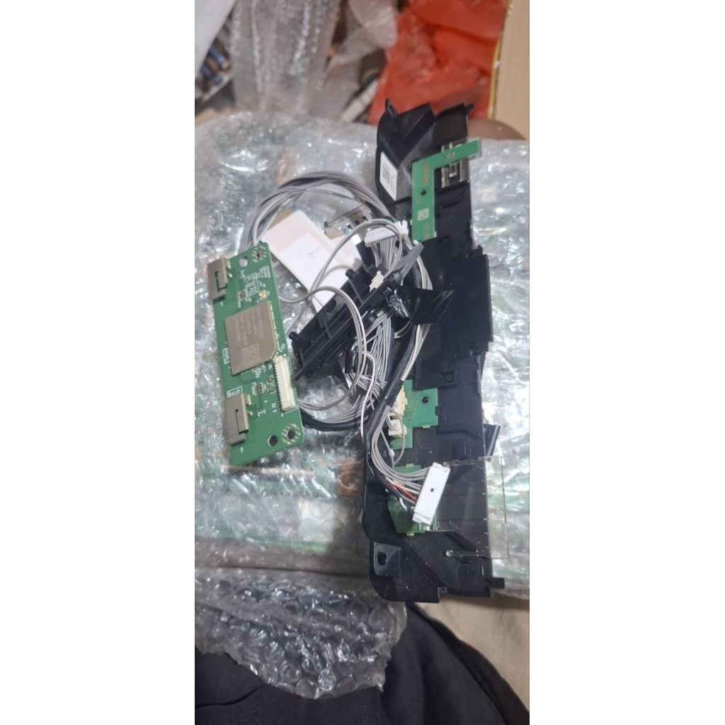 tombol sensor kabel lengkap wifi wi fi ir tv sony 55x9000f 55x9000
