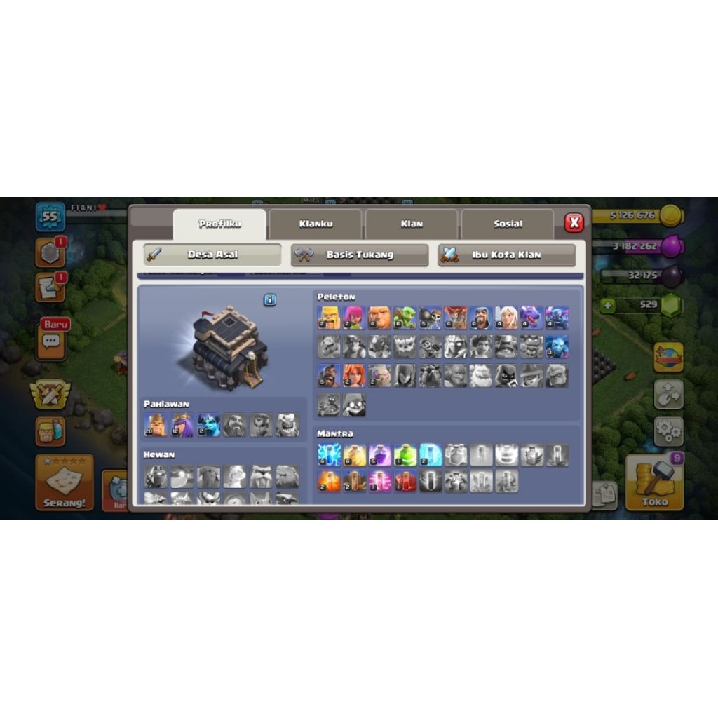 TH 9 Mantap Siap War Akun Pribadi
