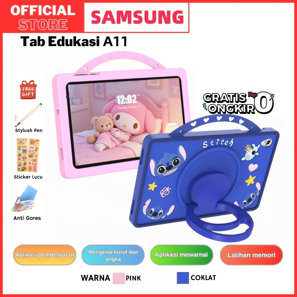 SAMSUNG Tablet PC Galaxy 5G Tablet Anak 8.1 Inch - RAM 16GB, ROM 1024GB, Android 15 5G Dual SIM